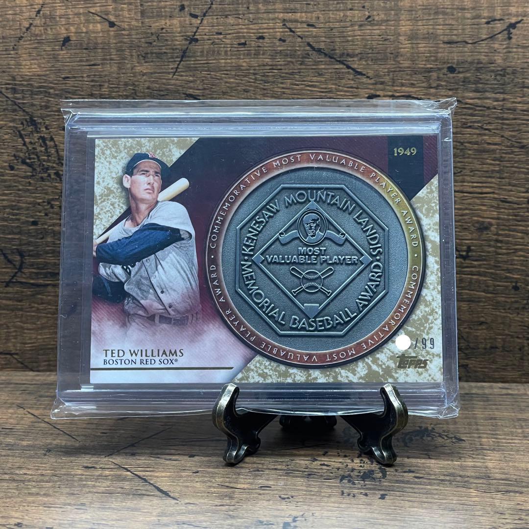 テッドウィリアムス 世界99枚限定 MVP記念メダリオン レッドソックス