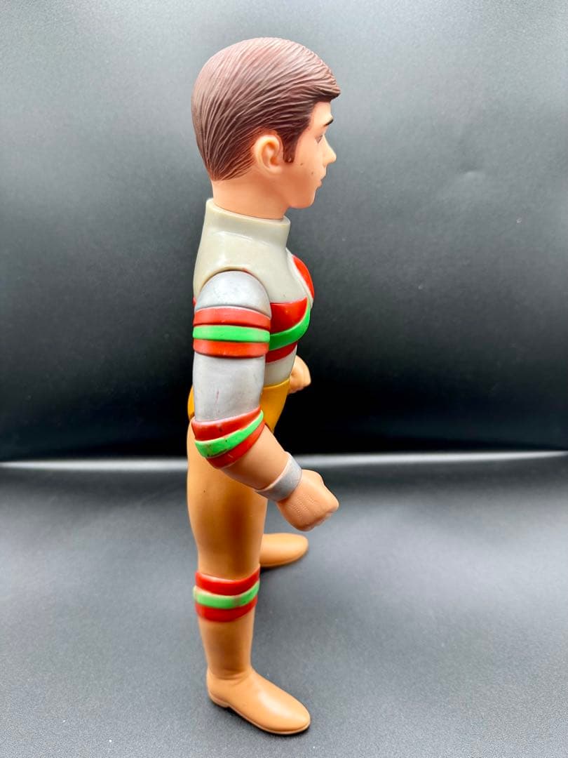 トリプルファイター　30cm ブルマァク　ソフビ　年代物　1970年代