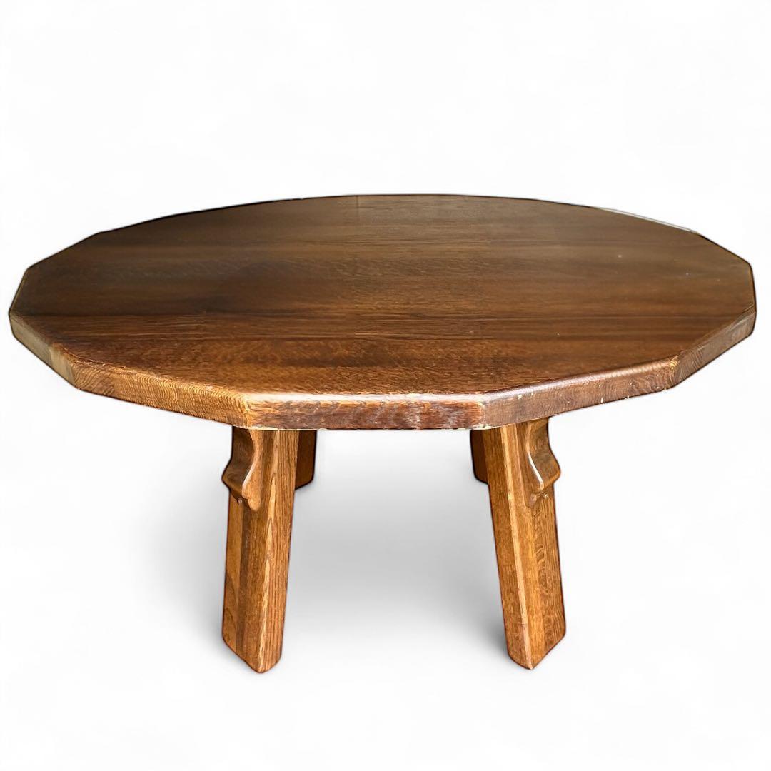 オランダ民芸家具 ネザーランズフォークロア 16角形 ダイニングテーブル