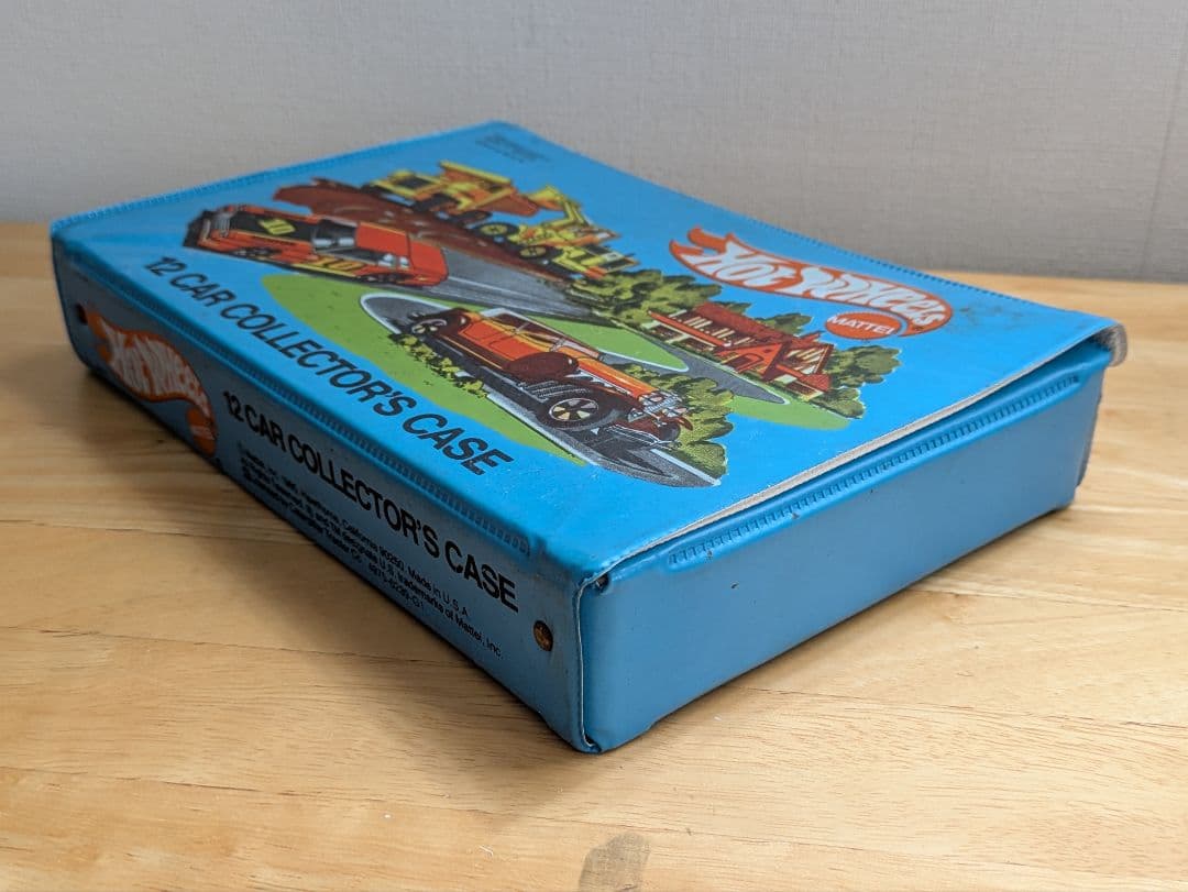ビンテージ マテル ホットウィール 1980年製12台収納ケース （車両込み）