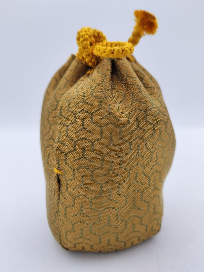 【のりこ 】c534 【新品・未使用】茶入 中興名物　瀬戸金華山 広沢写