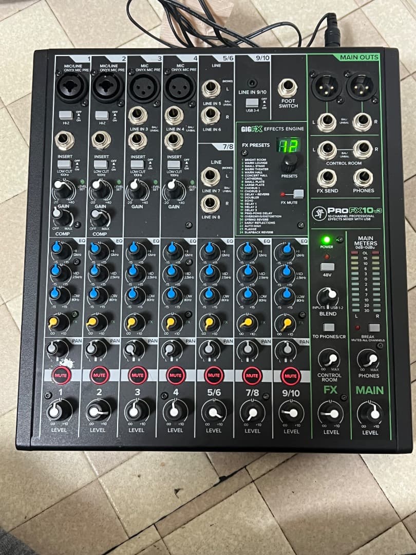 Mackie ProFX10v3 アナログミキサー