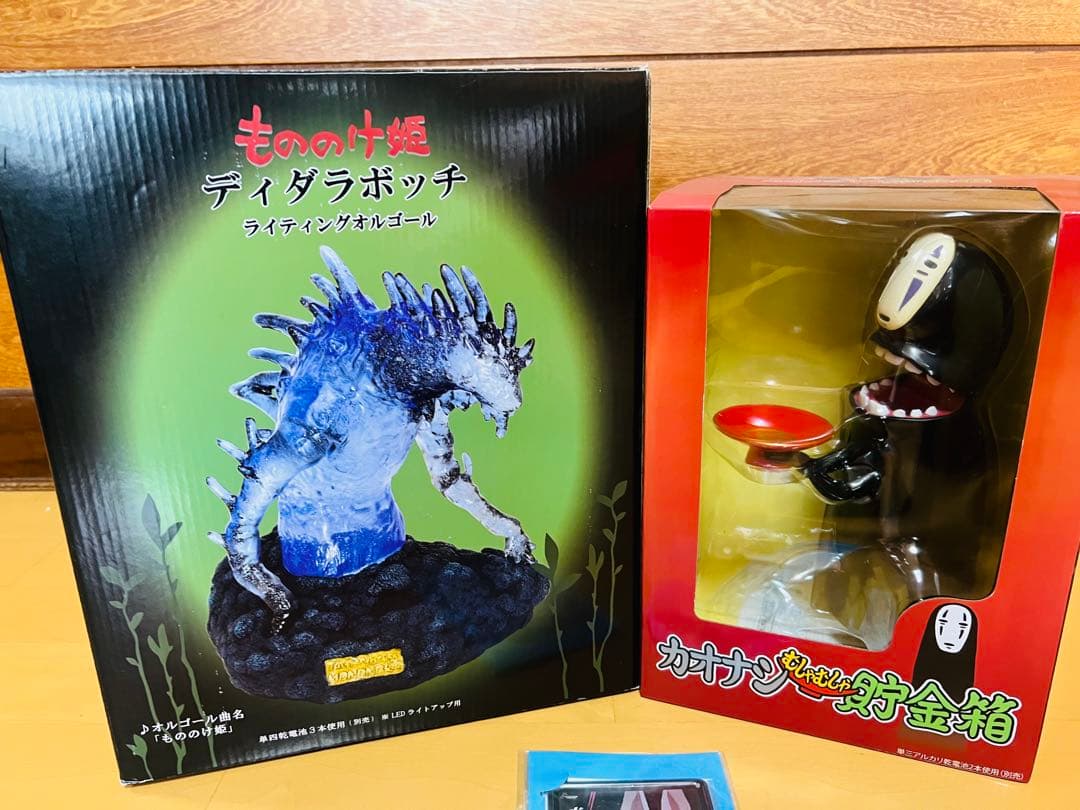 もののけ姫　ディダラボッチ　ライティングオルゴール　カオナシ　千と千尋　新品未開