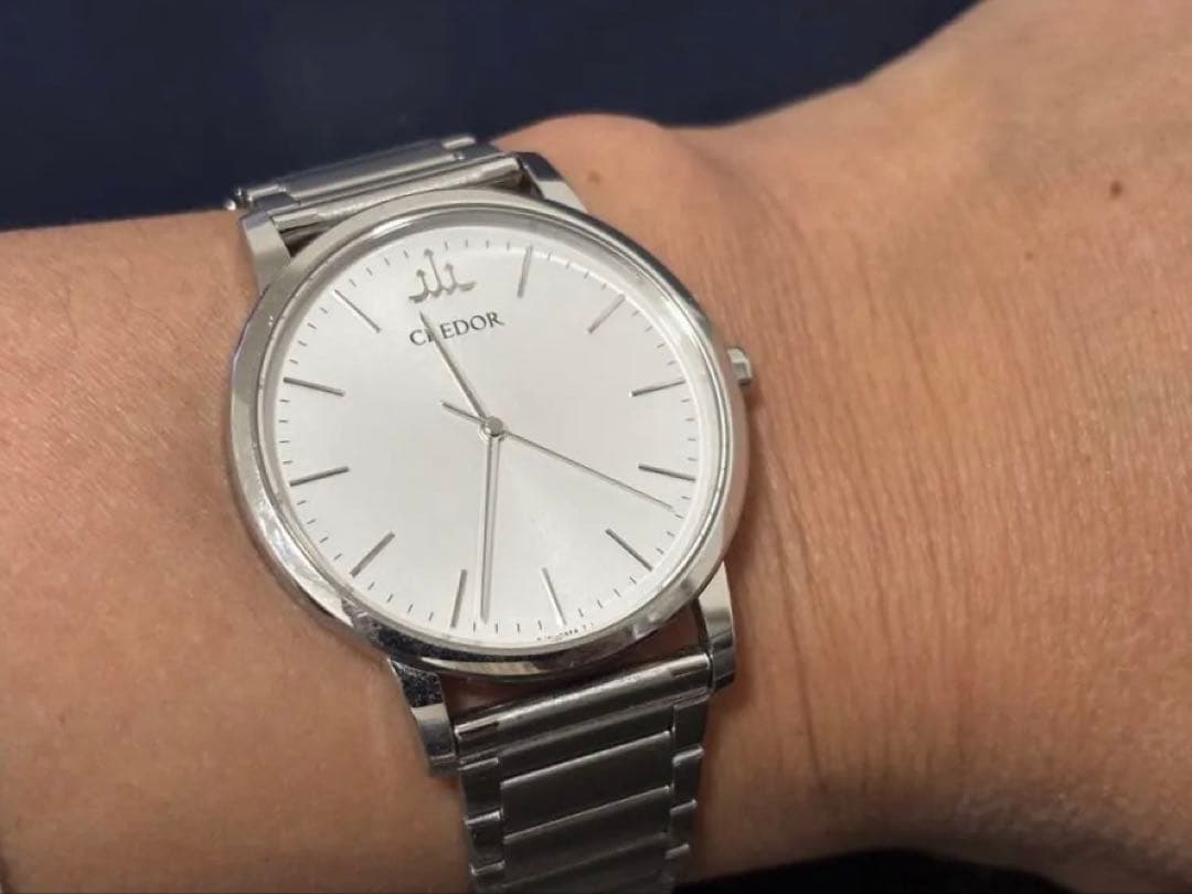 美品セイコー CREDOR メンズ腕時計