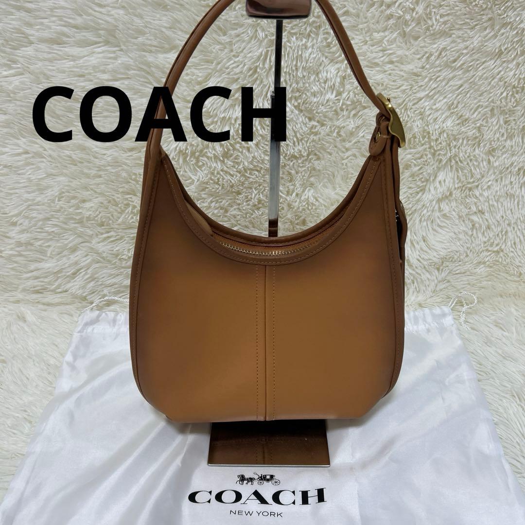 【COACH 】美品✨ブラウン ショルダーバッグ　c2265