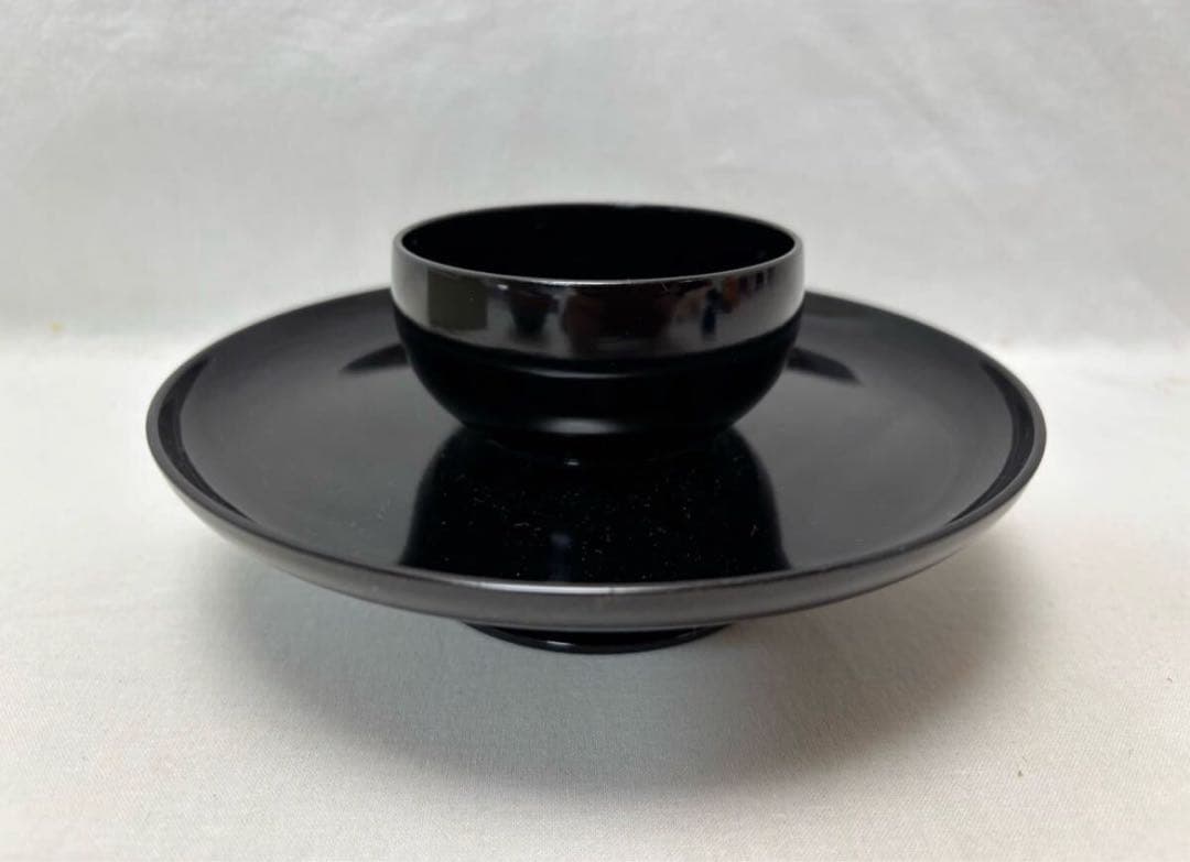 茶道具 黒塗天目台 瑞雲作 金彩波絵 天目茶碗 、竹台子、煙草盆、旅箪笥まとめて