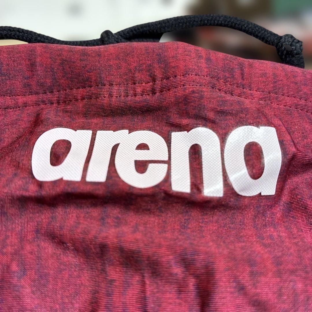 ジ*1様 新品 arena 競泳水着 RIMIC STRUSHサイズM レッド