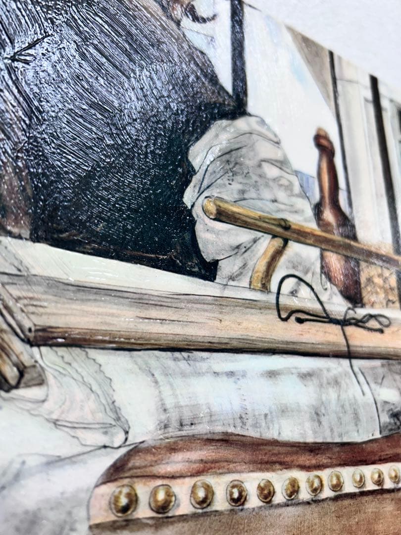 藤田嗣治 レオナール・フジタ カフェ 複製画