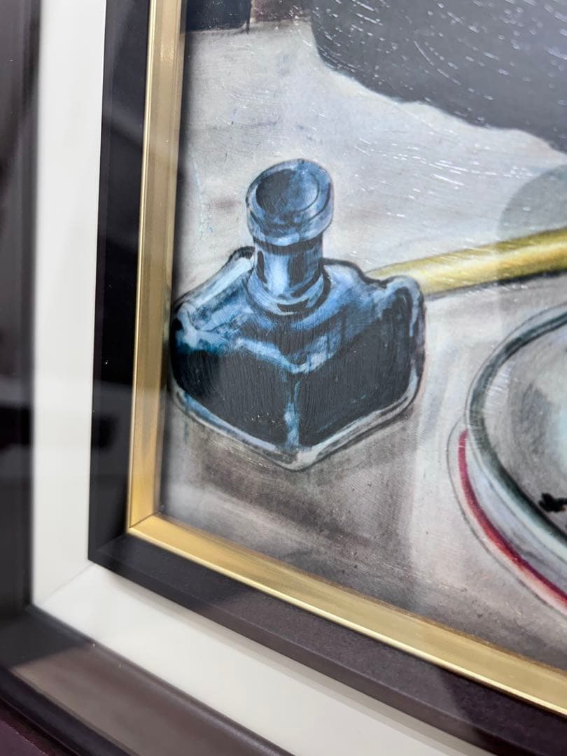 藤田嗣治 レオナール・フジタ カフェ 複製画