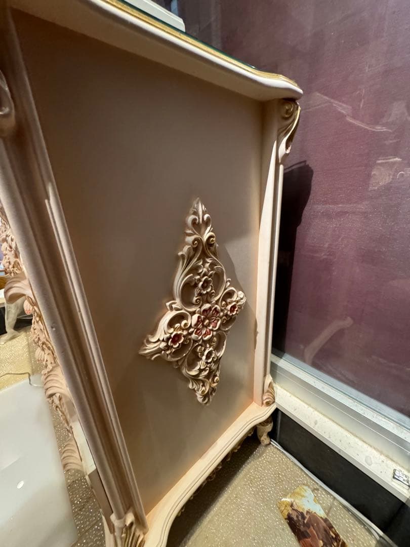 ロココ調　4段2連　チェスト