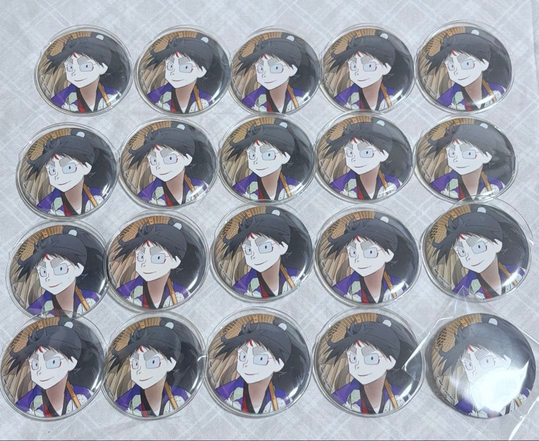 忍たま乱太郎 極楽湯 久々知兵助 缶バッジ