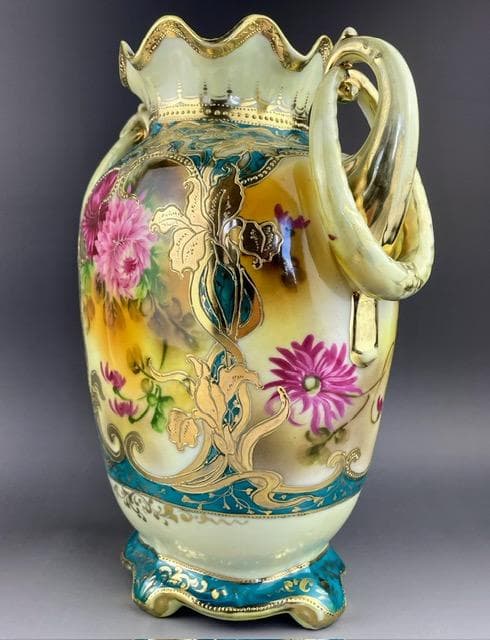 【専用２点セット】オールドニッポン SNB 花瓶・オールドニッポン 菊紋花瓶