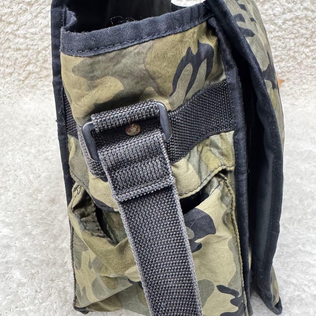 初期A BATHING APE / ベイシング エイプ　レコードバッグ　カモフラ