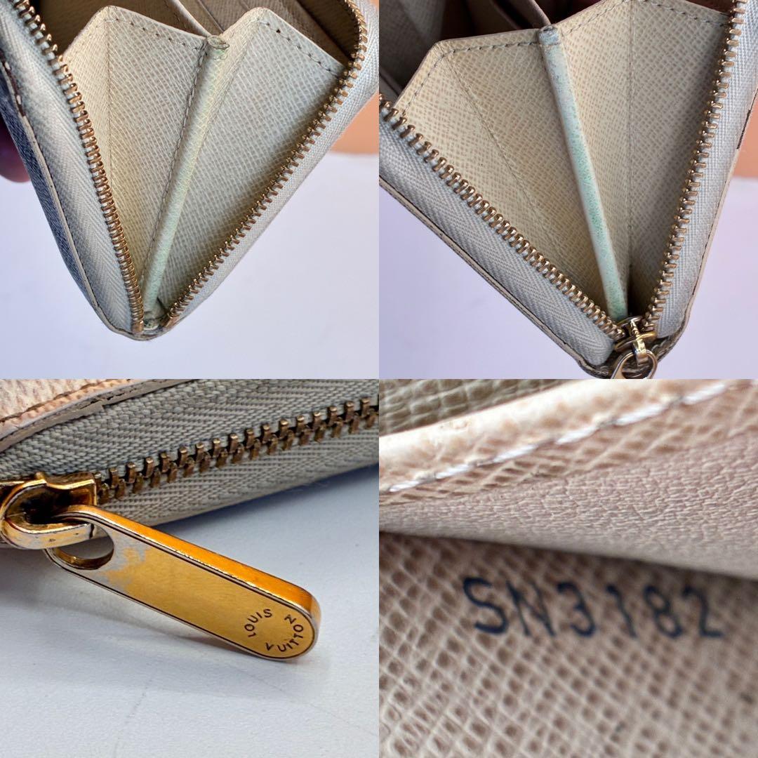 【付属品完備✨】ルイヴィトン ダミエ アズール ジッピーパース