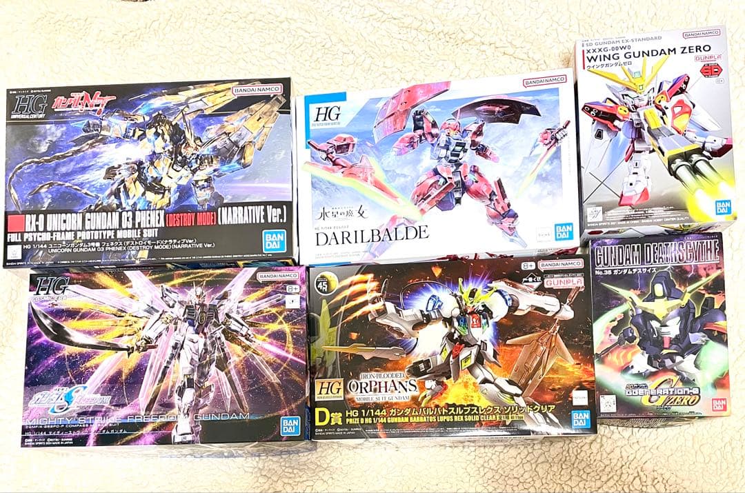 ガンプラ(HG、SD) おまとめセット