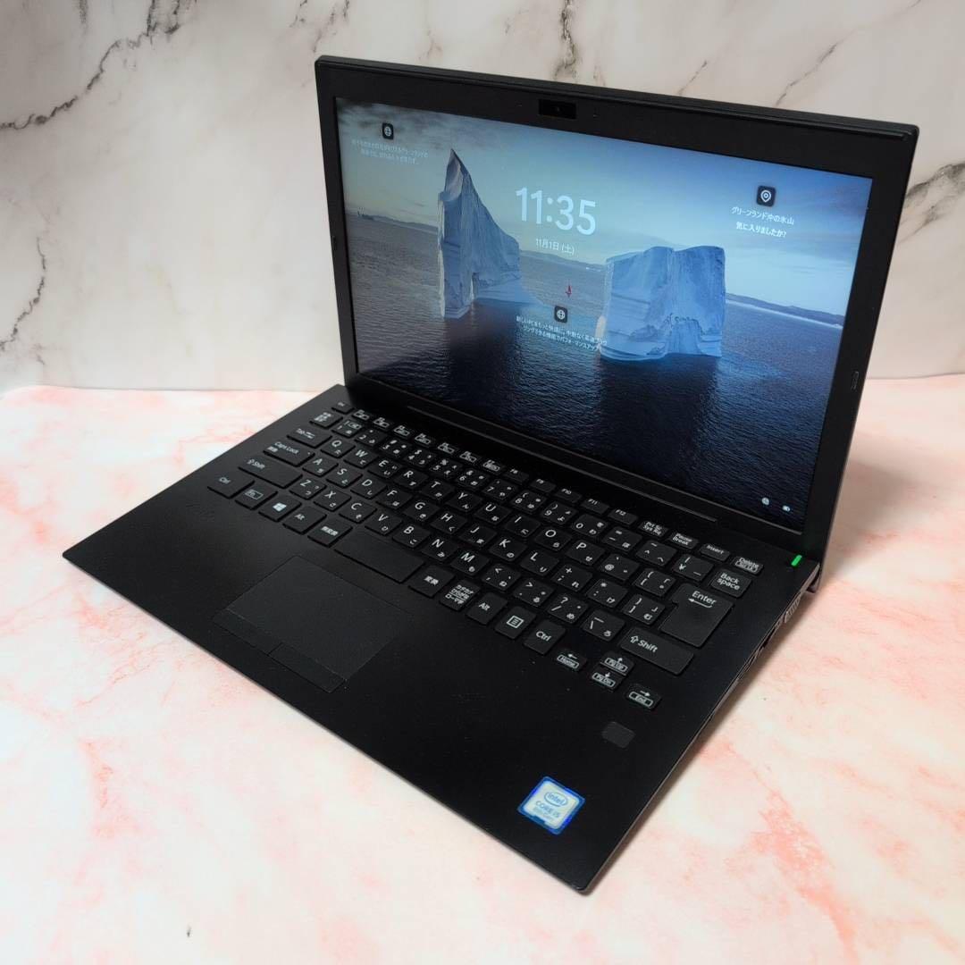 専用 軽量薄型 VAIO 第8世代 高速SSD/i5 オフィスWin11 ノート