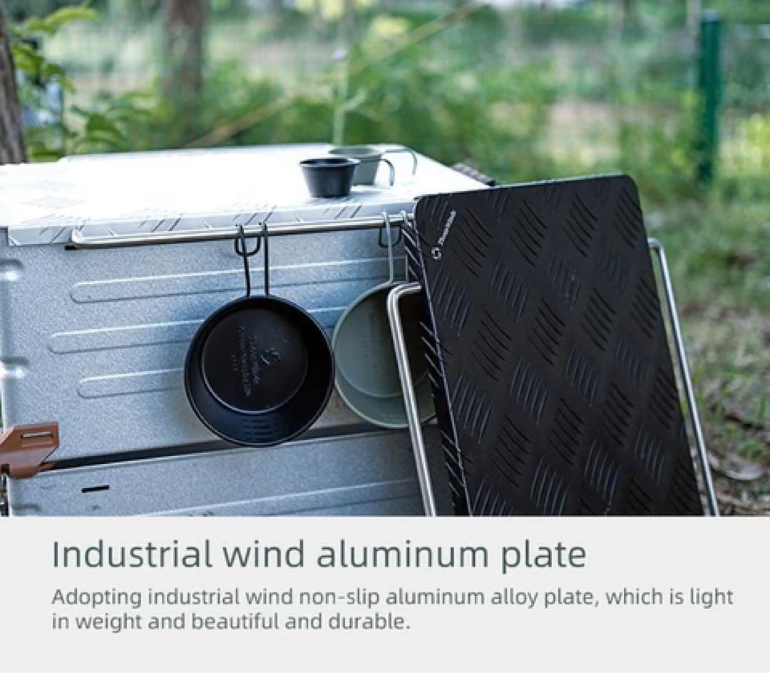 thous winds スノーピーク シェルコンレッグ 25L用 天板 ブラック