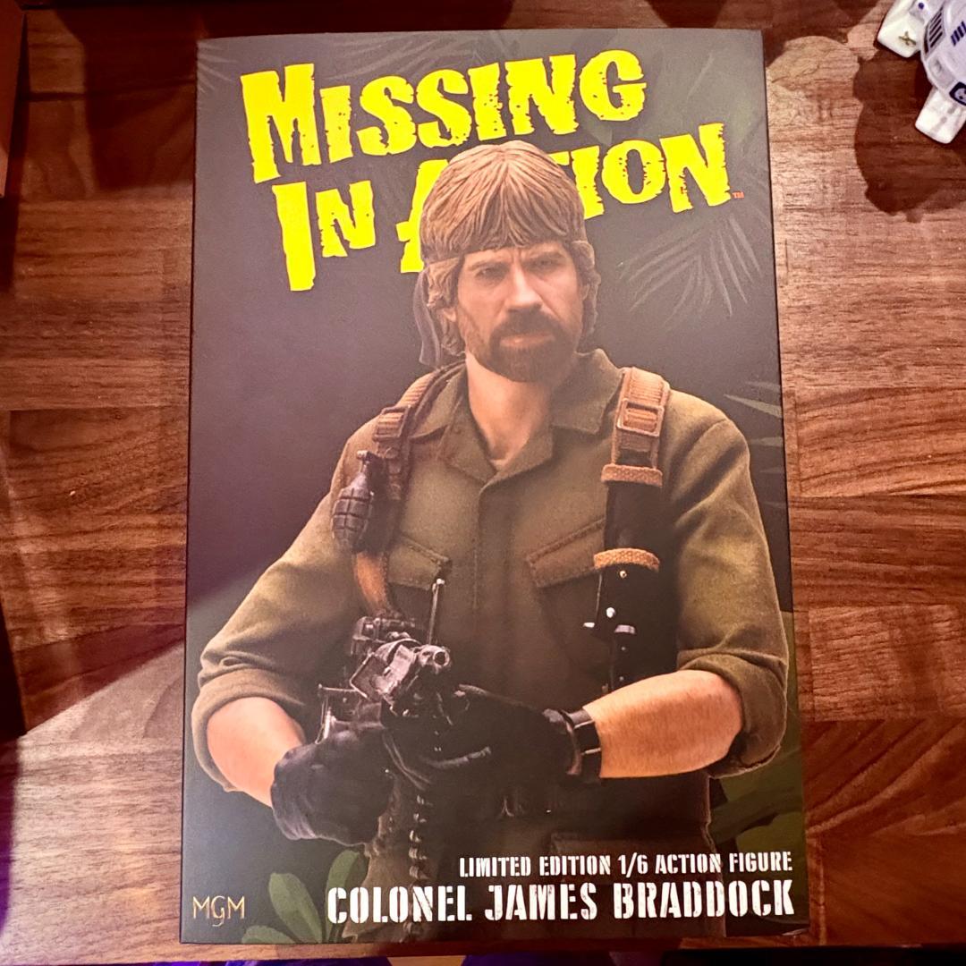 未開封 Missing In Action 1/6 ブラドック チャック・ノリス