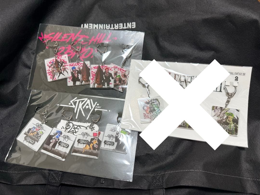 TGS 2bro STRAY SILENT HILL アクリルキーチェーン
