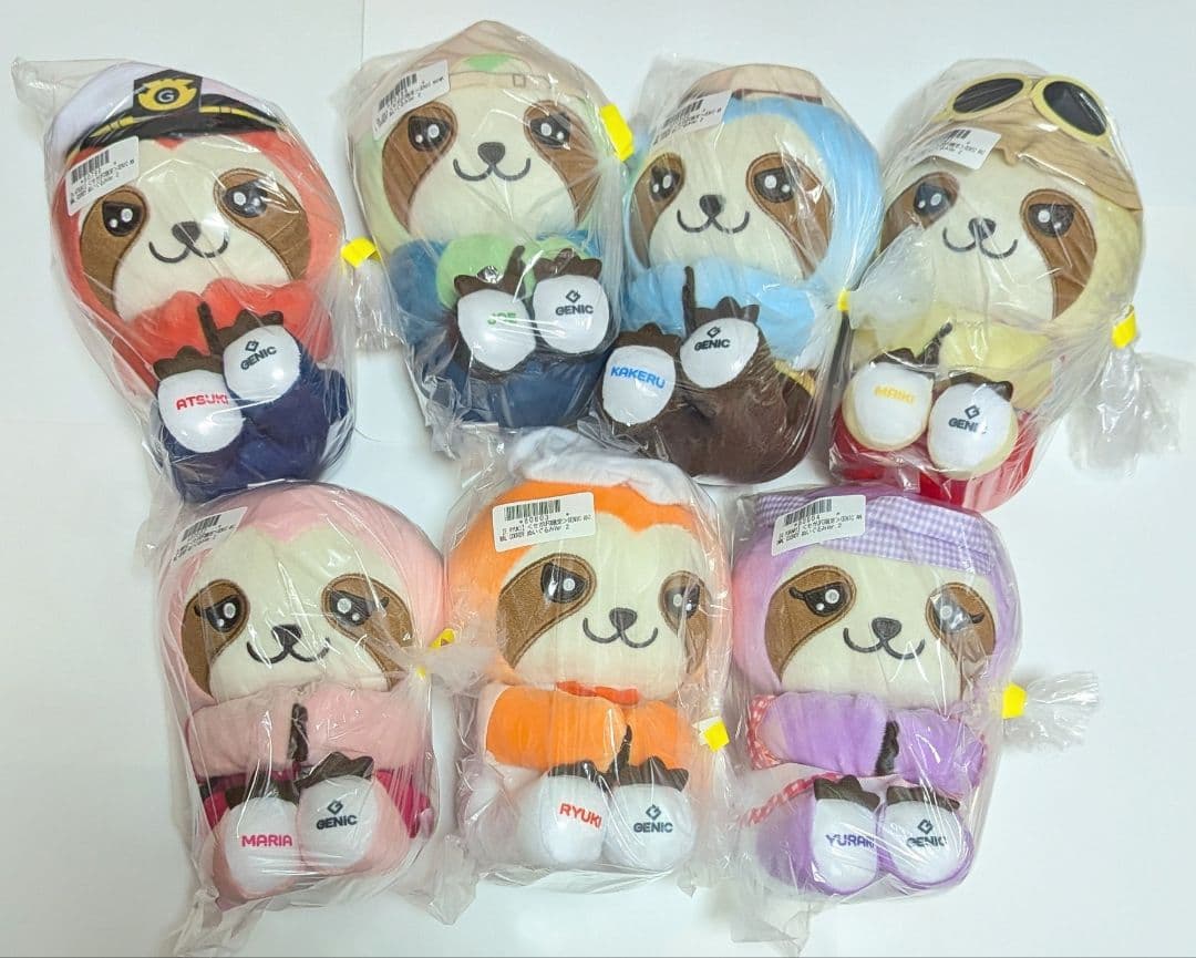 GENIC ANIMALCOORDYぬいぐるみVol.2 コンプリート　7点