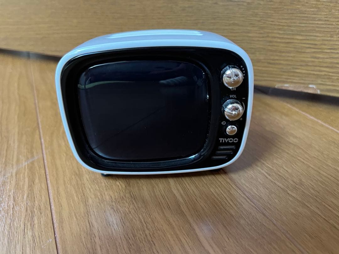 Divoom TIVOO レトロTV型モニター搭載 Bluetoothスピーカー
