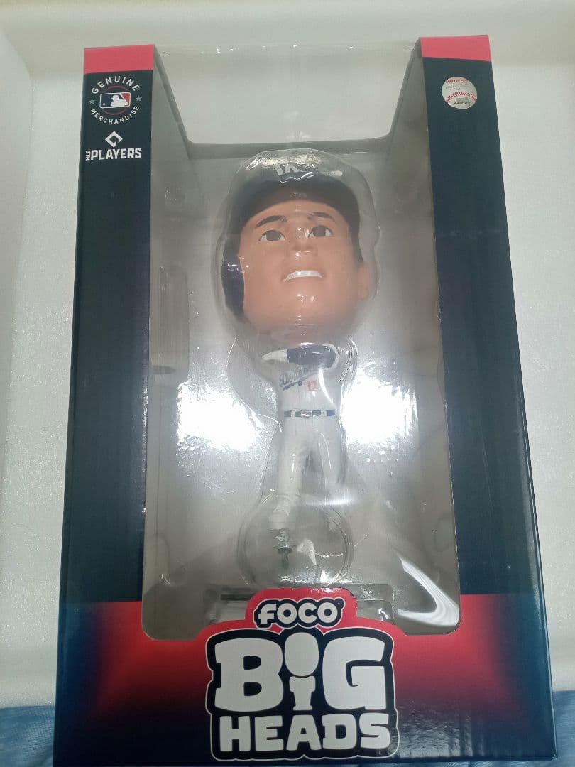 新品未開封大谷翔平ドジャースボブルヘッド　BIGサイ　FOCO社公式9.5インチ
