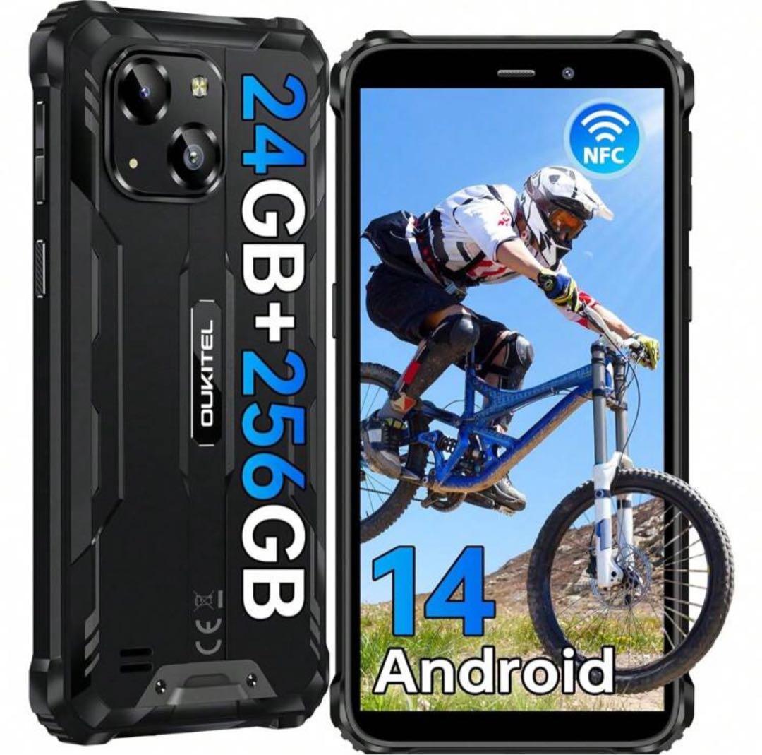 OUKITEL WP32 頑丈なスマートフォン SIMフリー、6\