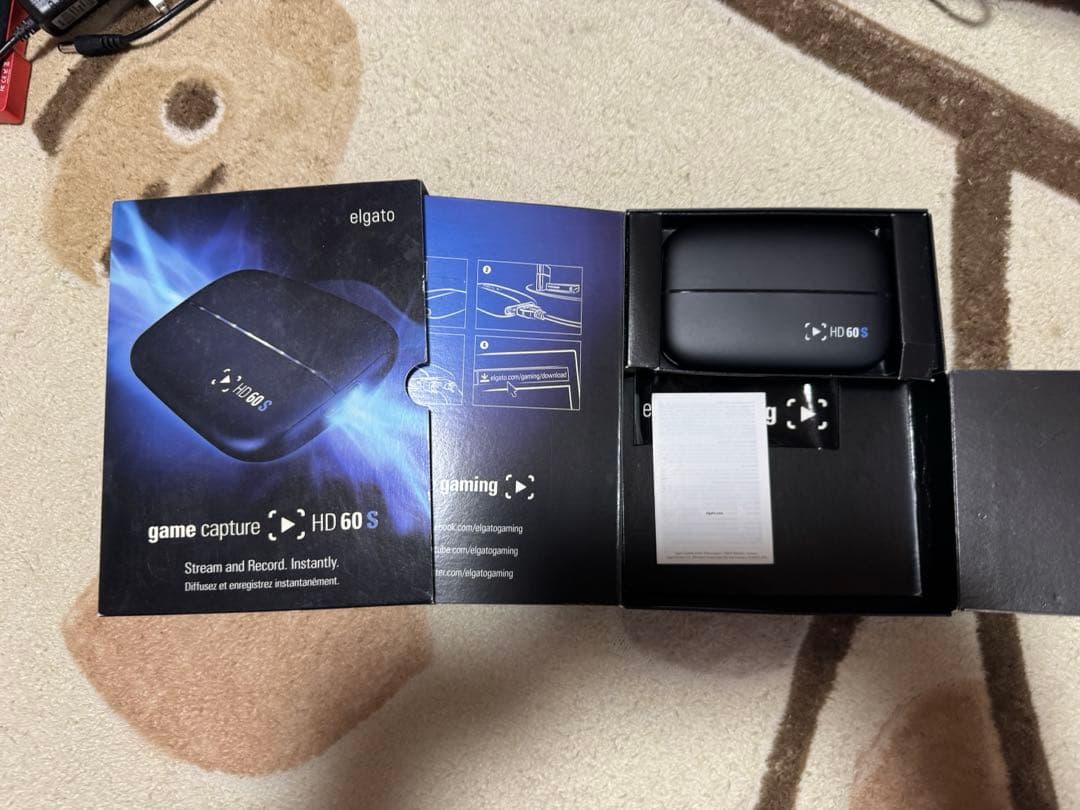Elgato USB HD60S 外付けキャプチャーカード　数回使用美品