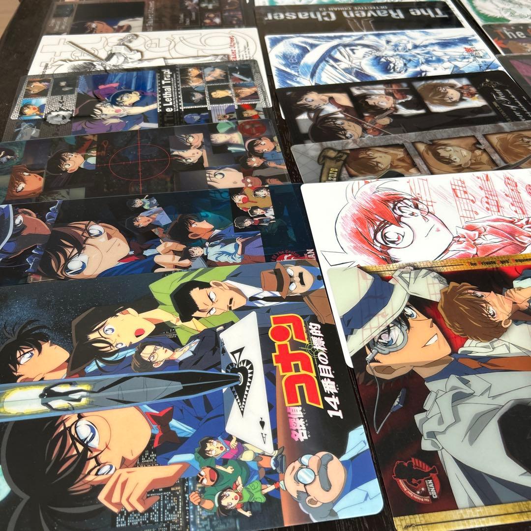 名探偵コナン　グッズ　映画　下敷き　計31枚　まとめ売り