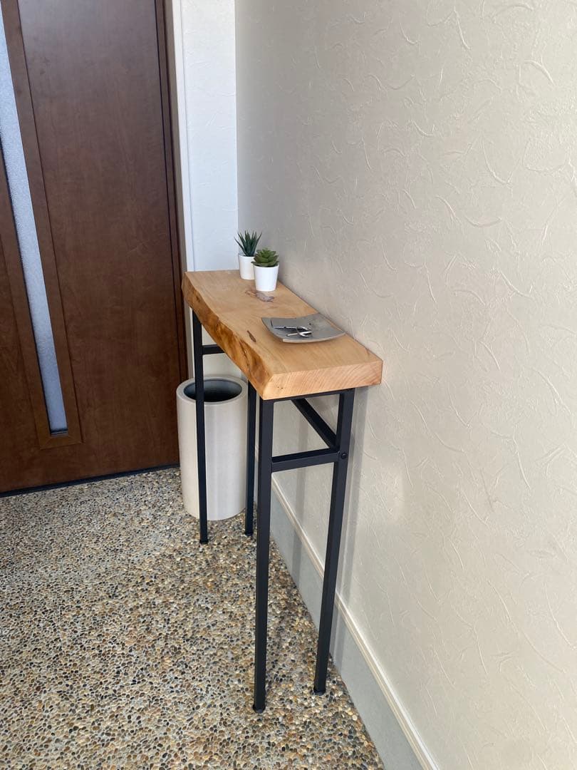 一枚板　コンソールテーブル