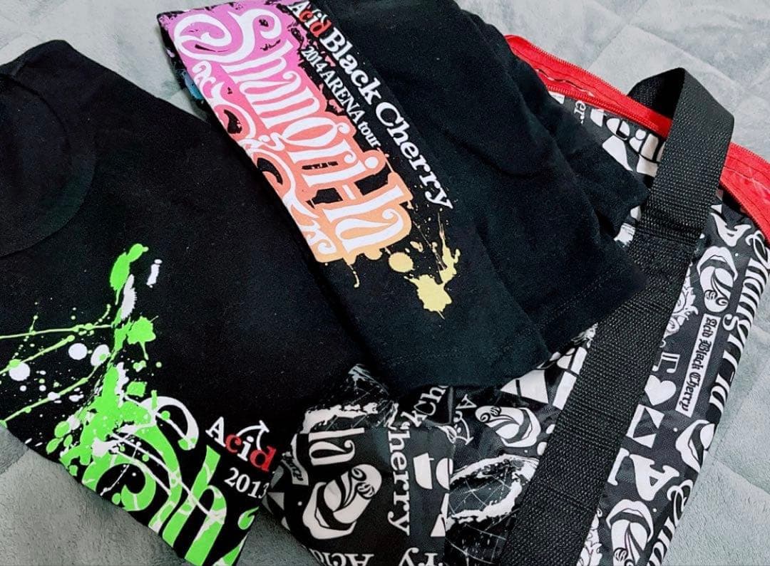 【美品】Acid Black Cherry Tシャツ2枚 ショルダーバッグ