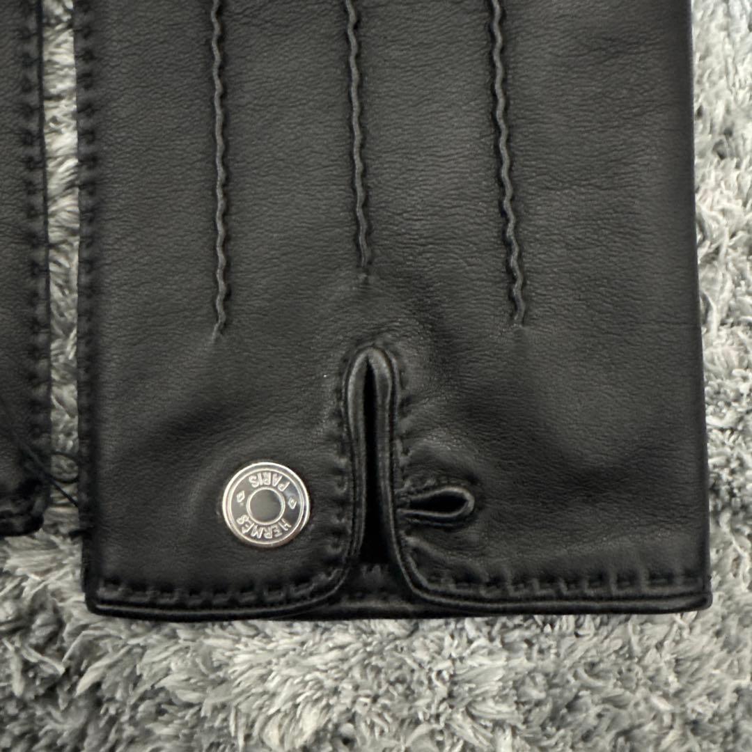 新品未使用 HERMES エルメス セリエ ラムレザー グローブ