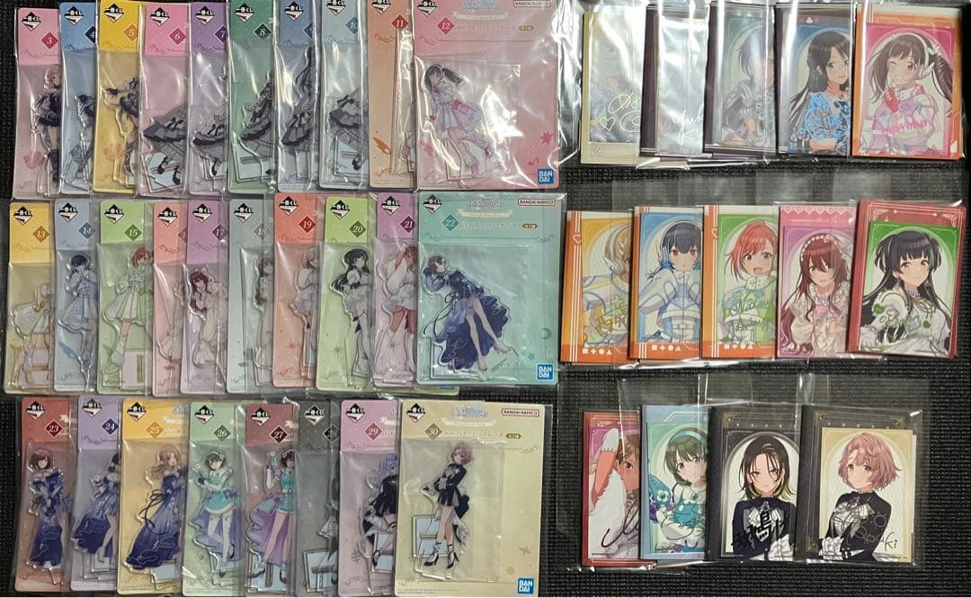 アイドルマスター　くじ　シャイニーカラーズ　アクリルスタンド　全28種　招待状