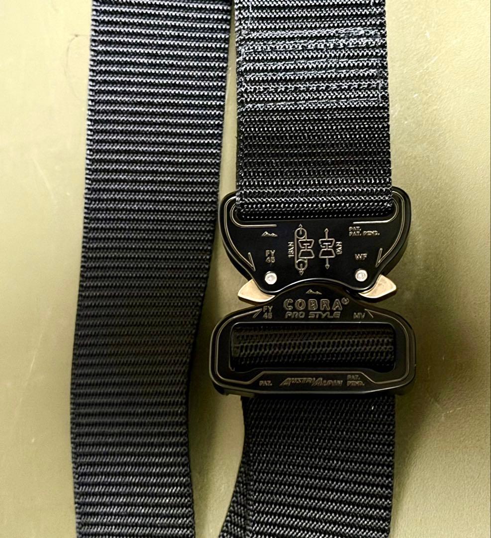COBRA(FC45) Tactical Belt ブラック Medium