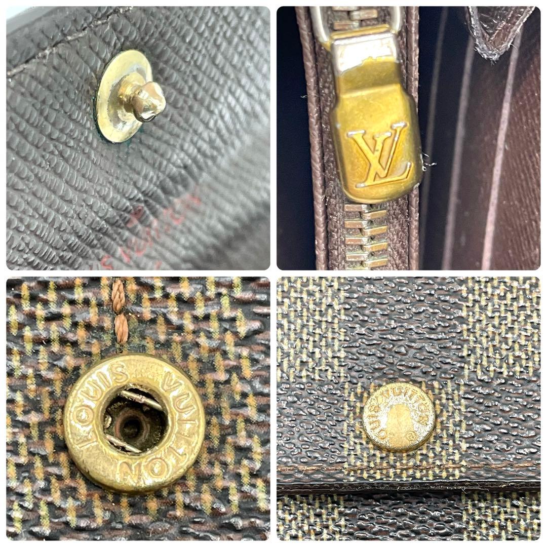 正規品✨ルイヴィトン ポルトフォイユ サラ ダミエ エベヌ 長財布