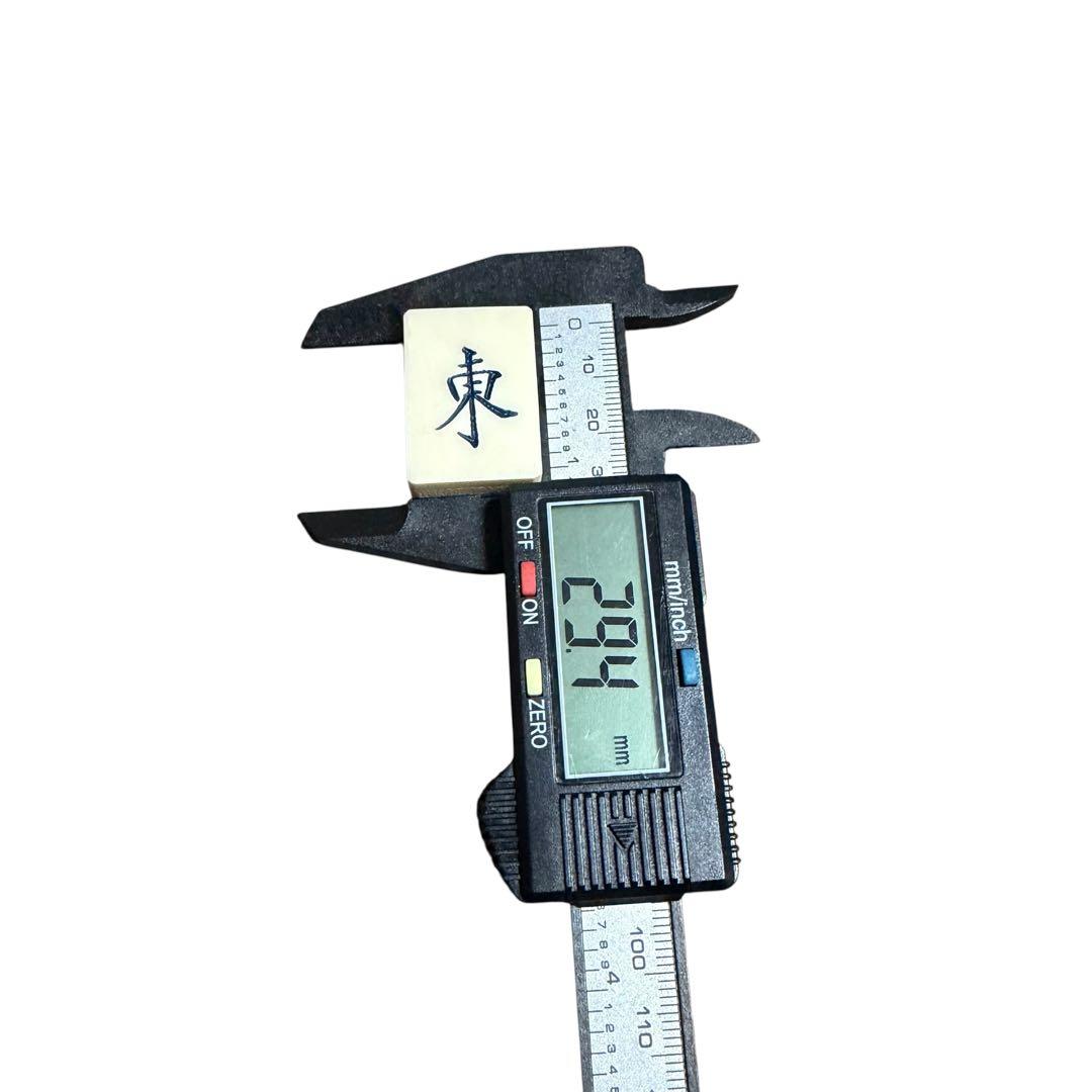 中国 高級 麻雀牌 竹牌 花牌付 ケース入 昭和レトロ