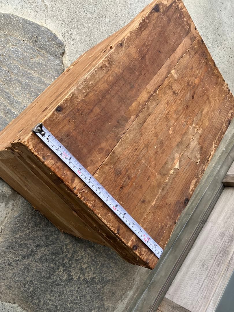 まいまい 木製 茶箱 2個セット　昭和レトロ【お値下げしました】