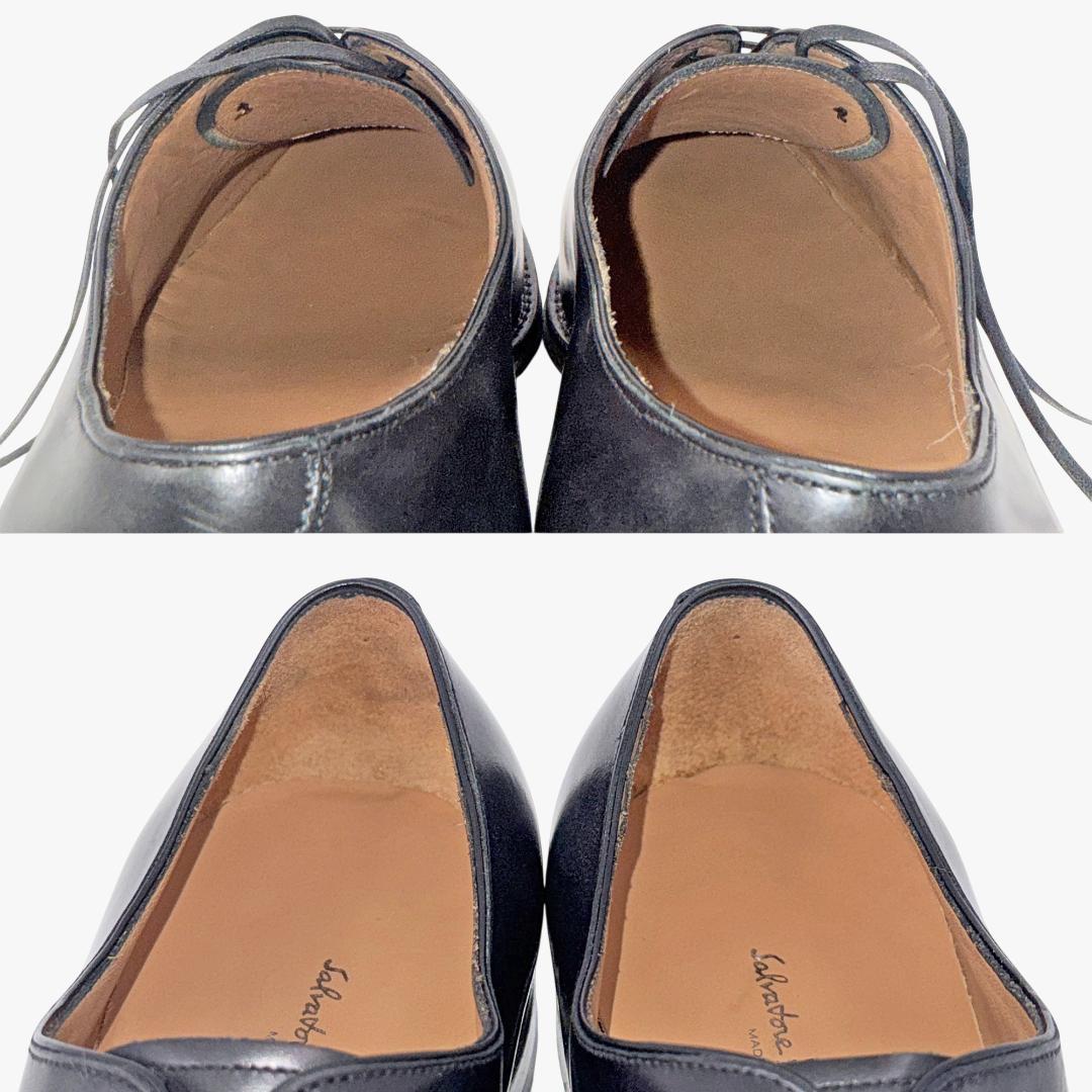 定価20万【極美品】フェラガモ トラメッザ　ホールカット 一枚革 革靴 28㎝