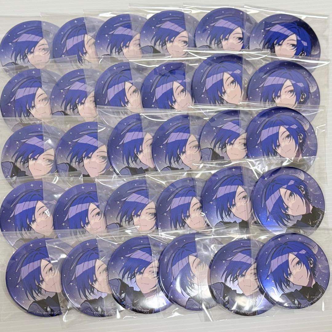 あんさんぶるスターズ プロジェクトセカイ メタリック缶バッジ KAITO 30個