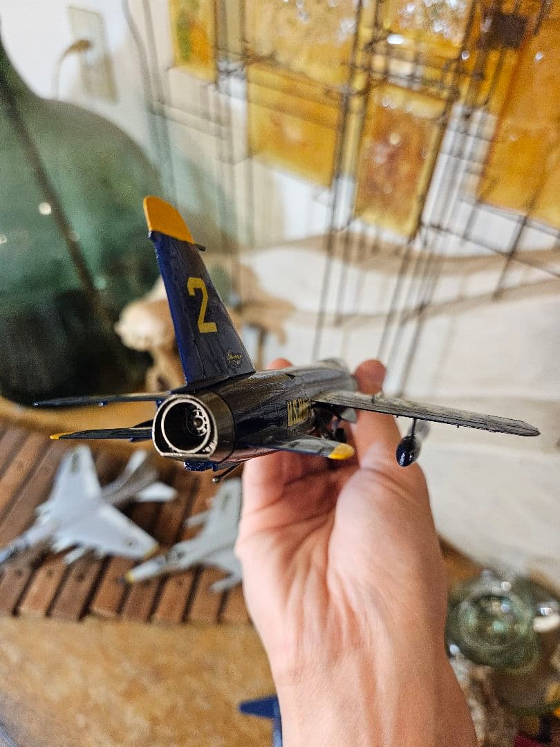 飛行機　模型　戦闘機　プラモデル　パンサー　ブルーエンジェル　コルセア