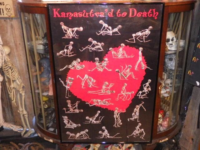 00'S★カーマ・スートラ★スカル★SEX★アート★ポスター★ビンテージ★悪趣味