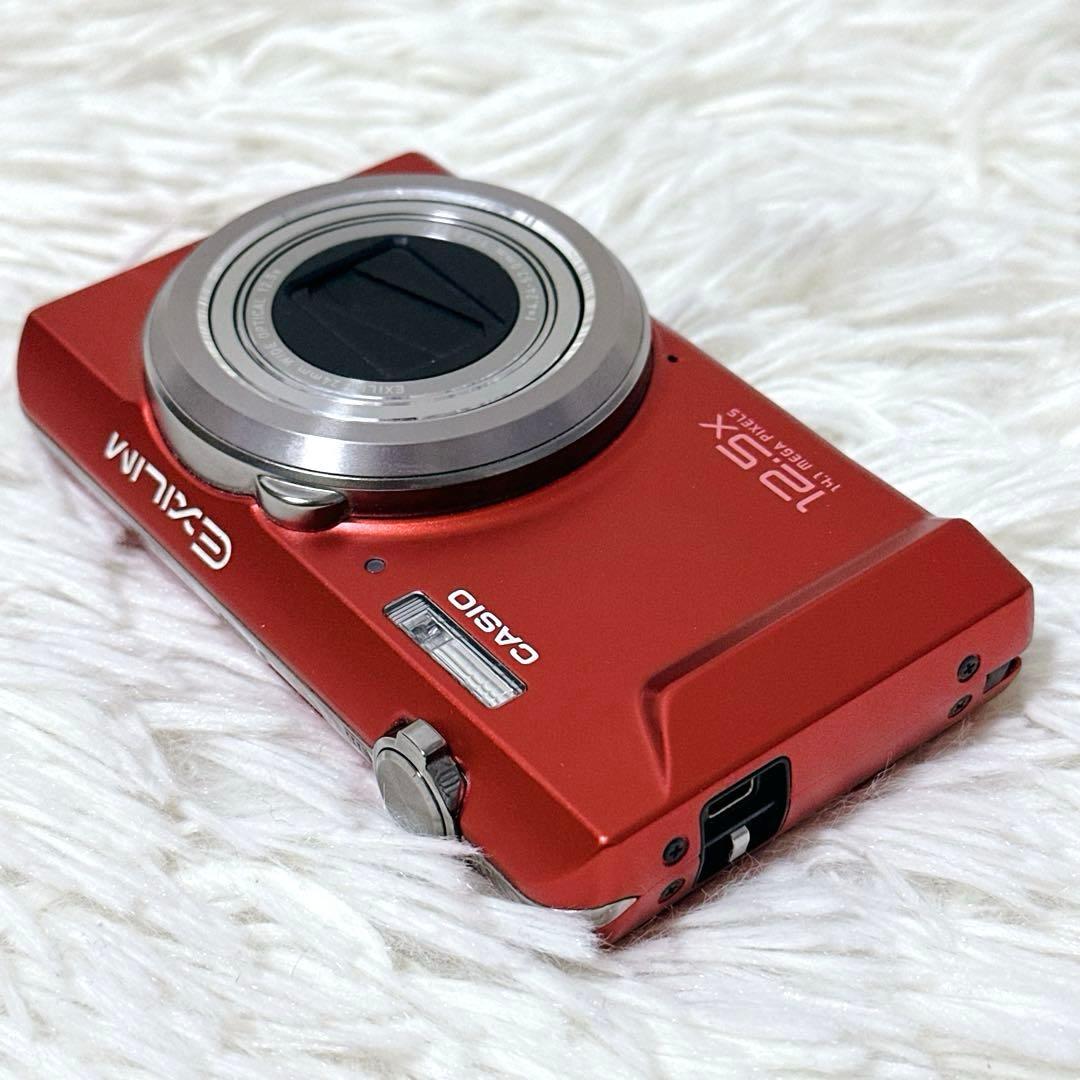 【極美品】CASIO EXILIM EX-ZS100 RDデジカメ レッド 赤