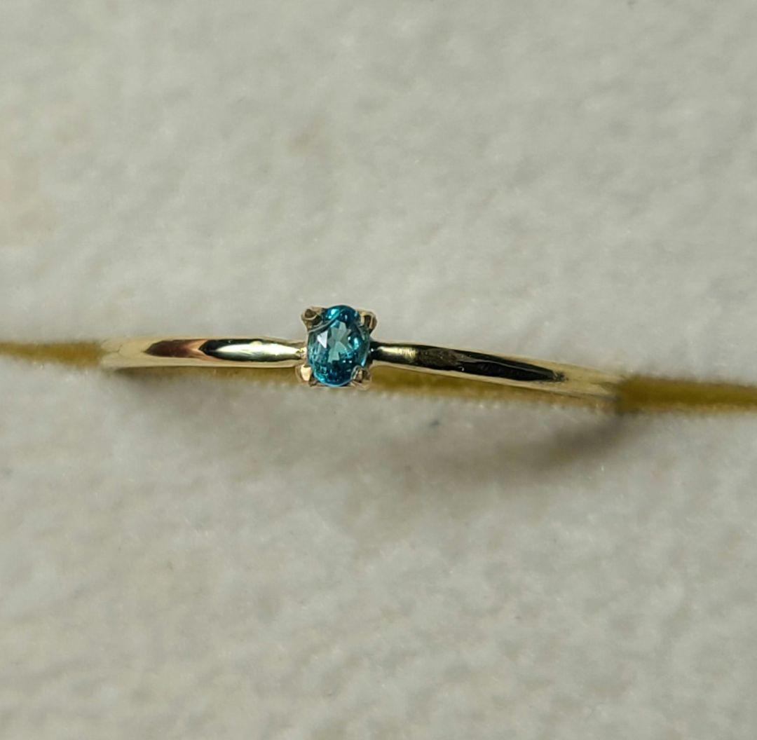 はなはな★ブラジルバターリャパライバトルマリン★リングオーダー