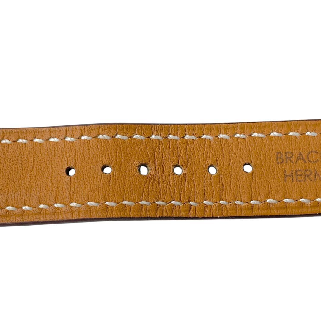 美品 エルメスHERMES Hウォッチベルト エトゥープ Z刻印 HH1.201