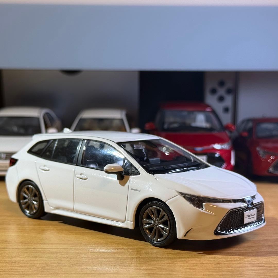【非売品】トヨタ カローラツーリング カラーサンプルミニカー 1/30 美品