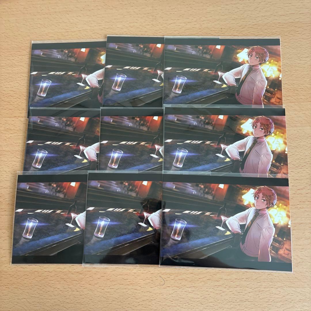 ヘタリア　ポストカード9枚　イギリス