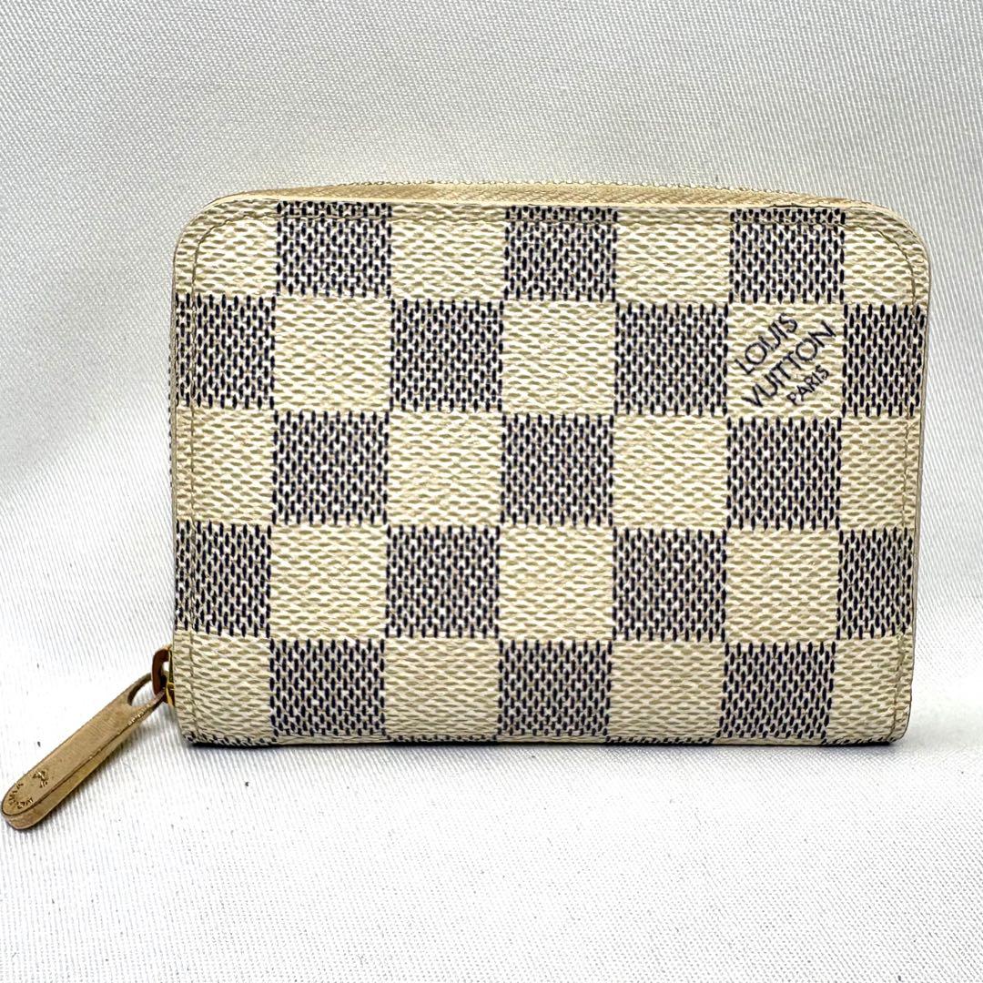 LOUIS VUITTON ルイヴィトン ダミエアズール ジッピーパース