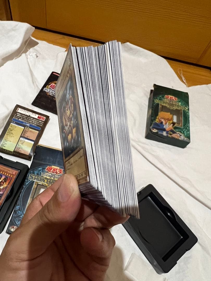 遊戯王 ストラクチャーデッキ 4個　城之内×2 海馬 マリク カード抜け有り