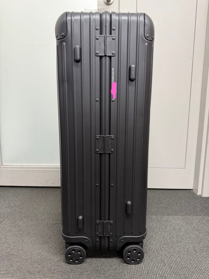 美品RIMOWA トパーズ ステルス 艶消しマットブラック82リットル