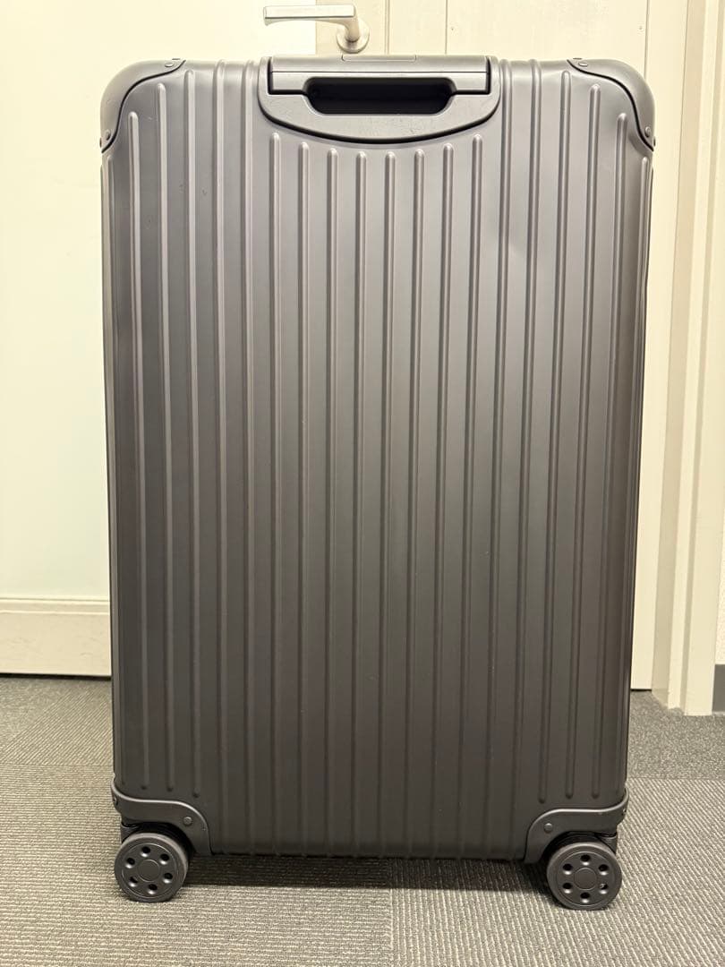 美品RIMOWA トパーズ ステルス 艶消しマットブラック82リットル